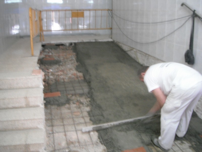 Trabajos de cimentación 